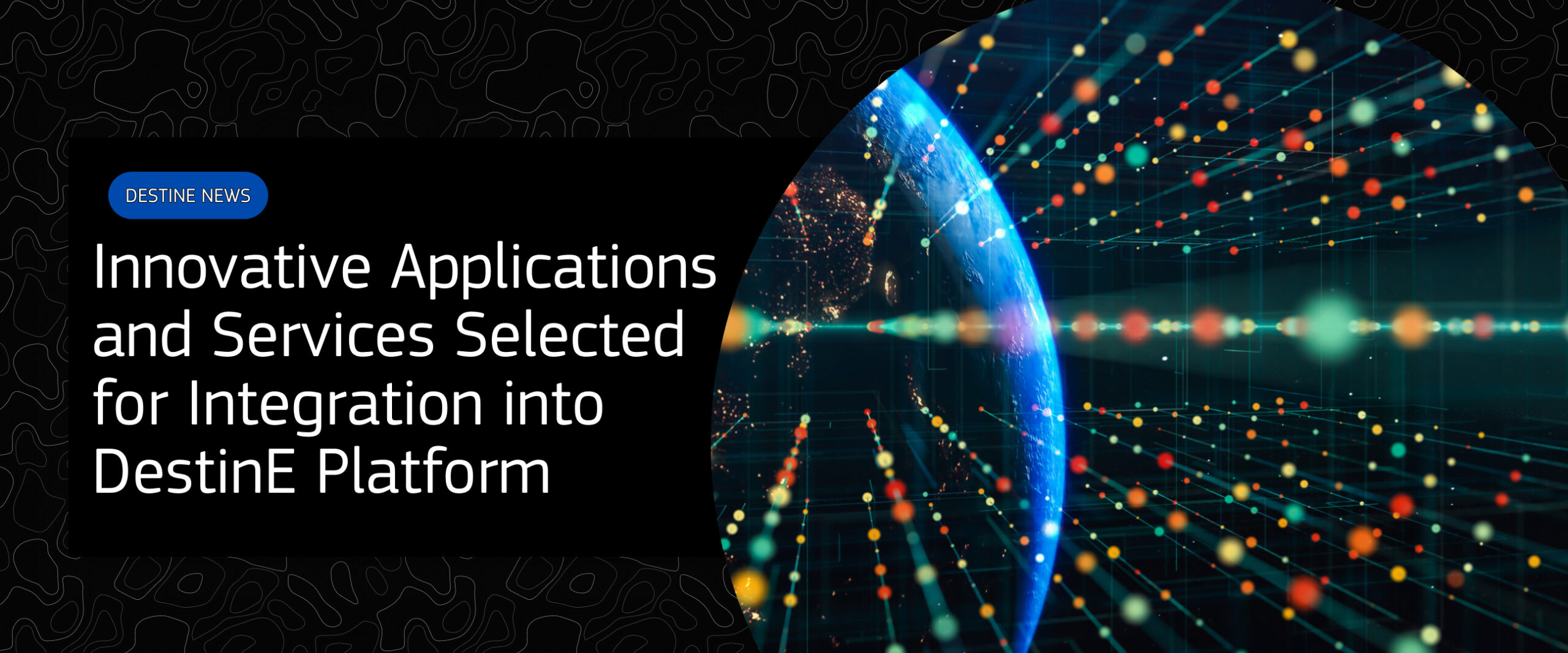 dvanced Application integrated into DestinE Platform